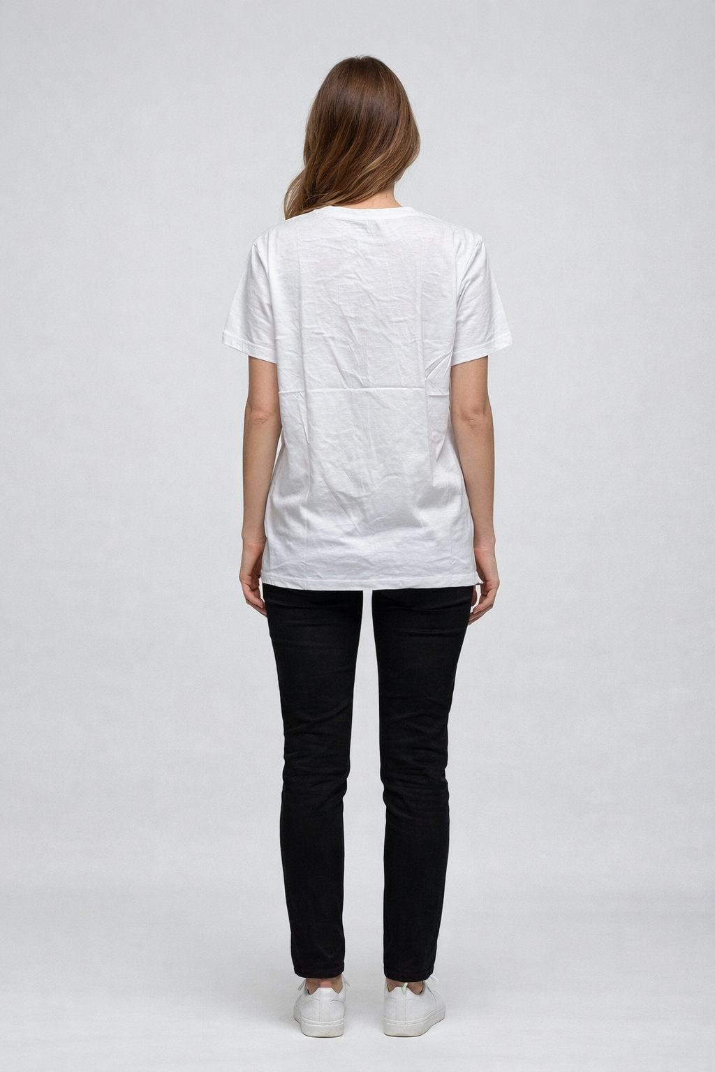 Baskılı Beyaz Tişört