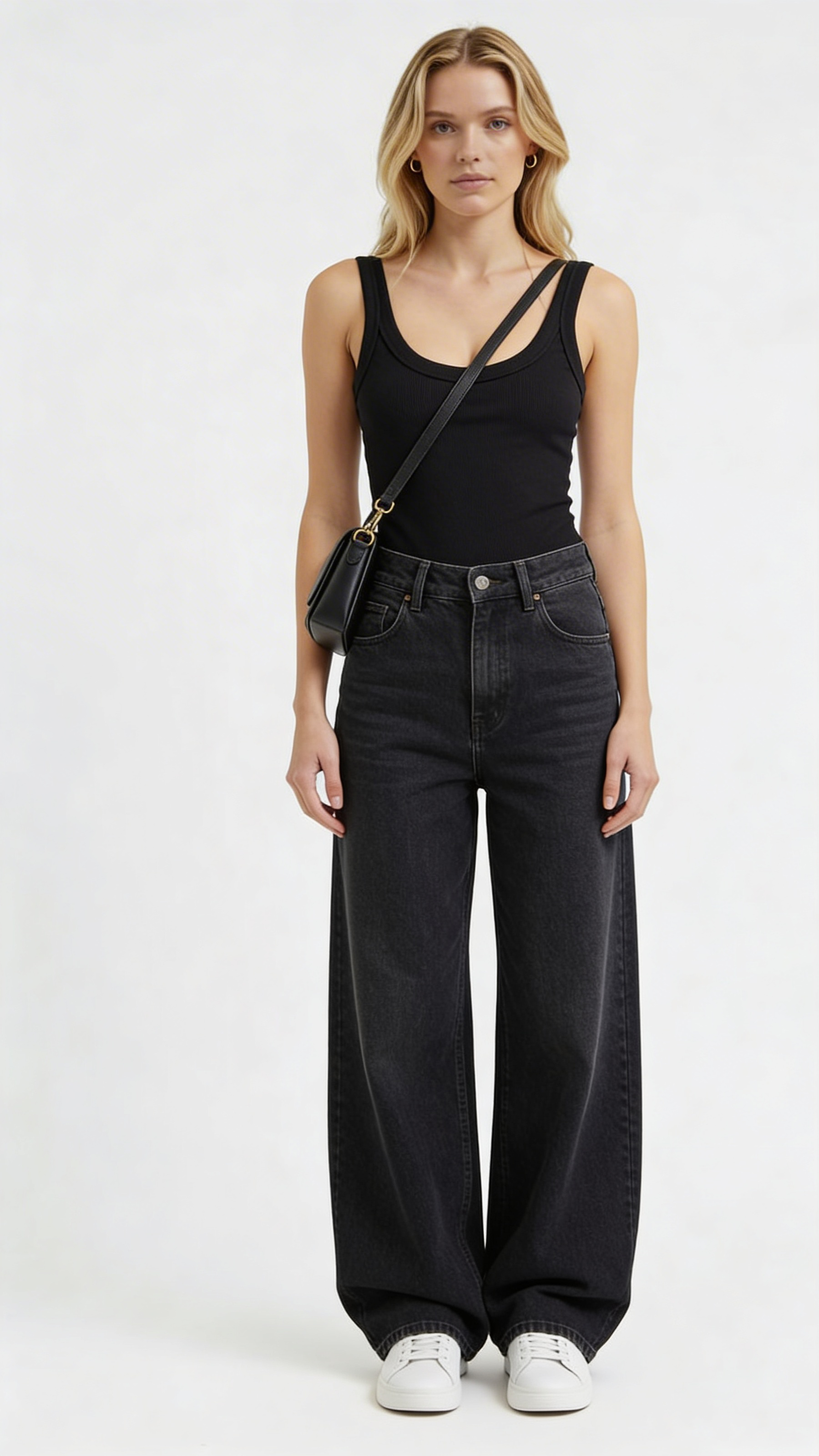 Siyah Çıtçıtlı Body Suit