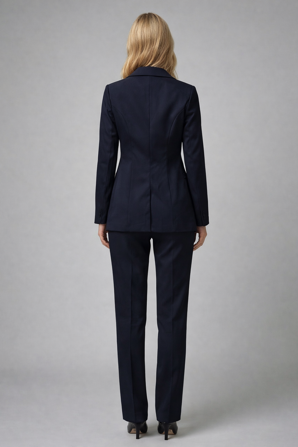 Lacivert Klasik Blazer Ceket